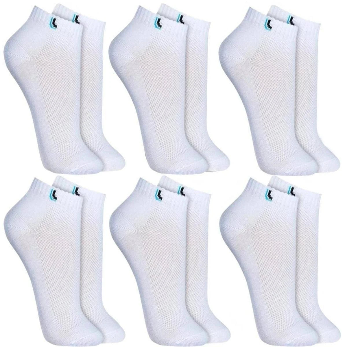 KIT COMPRE 5 LEVE 10 PARES DE MEIAS SOCK LUPO® BRANCA